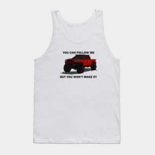 Toyota 4Runner Monster - Red Tank Top